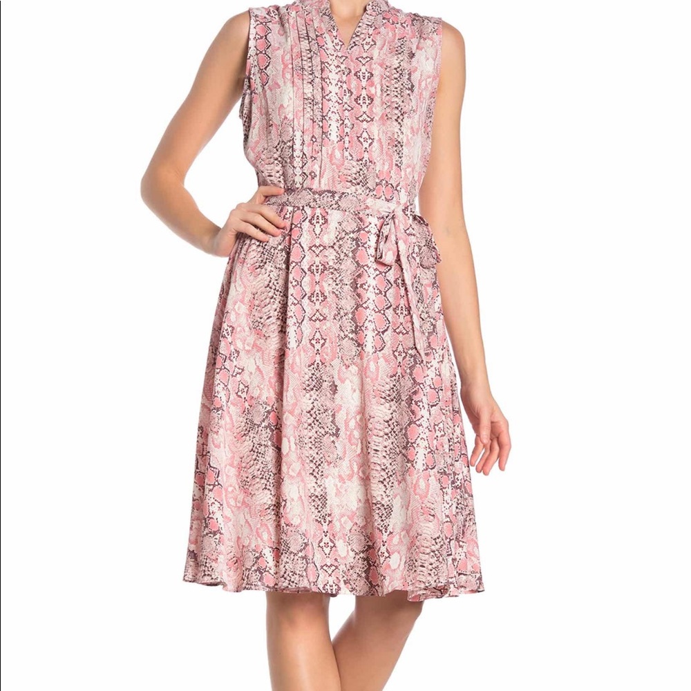 NANETTE nanette lepore - Pintuck Pleat midi dress